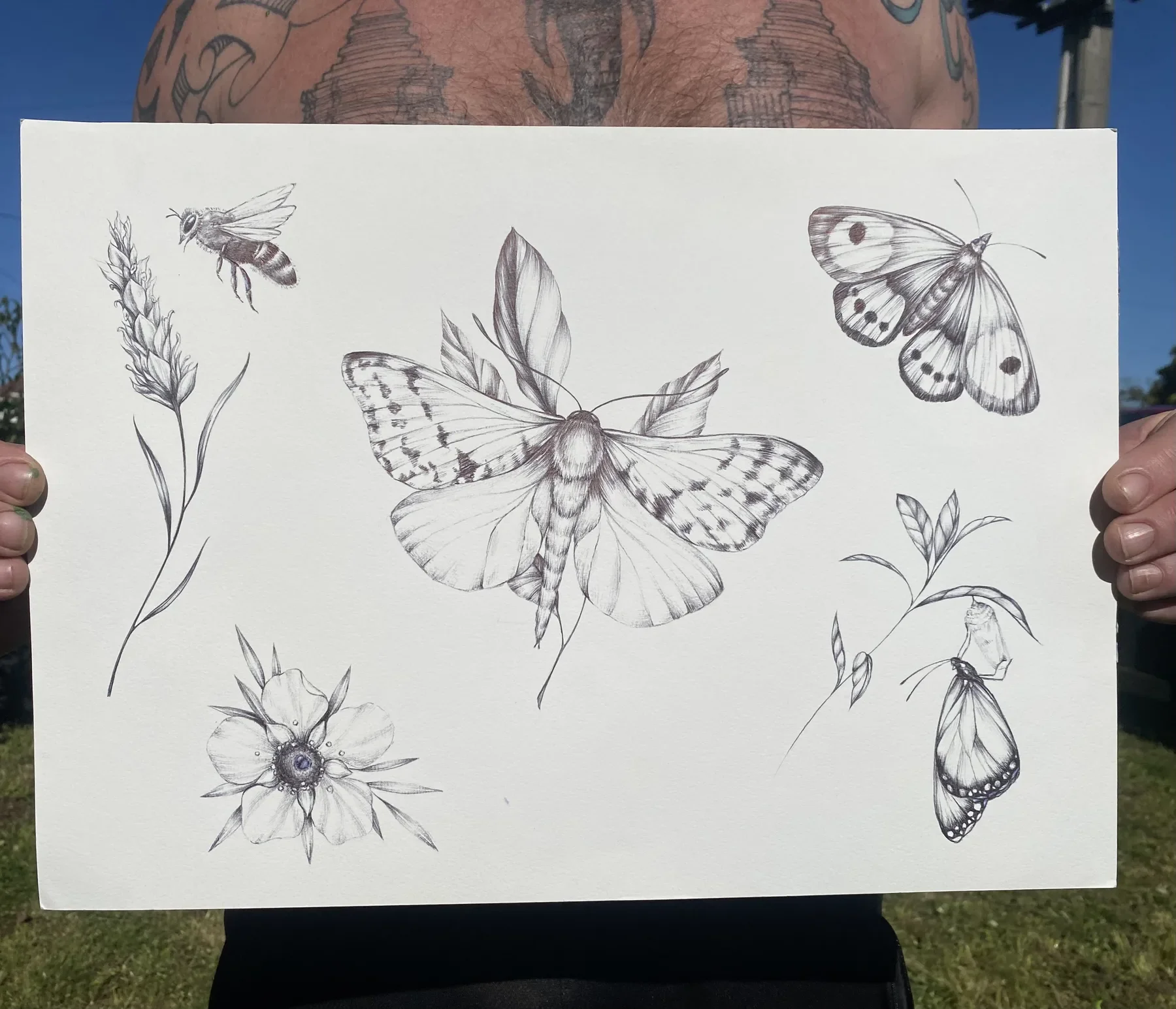 Drawing 25, artwork by Ruby Smythe