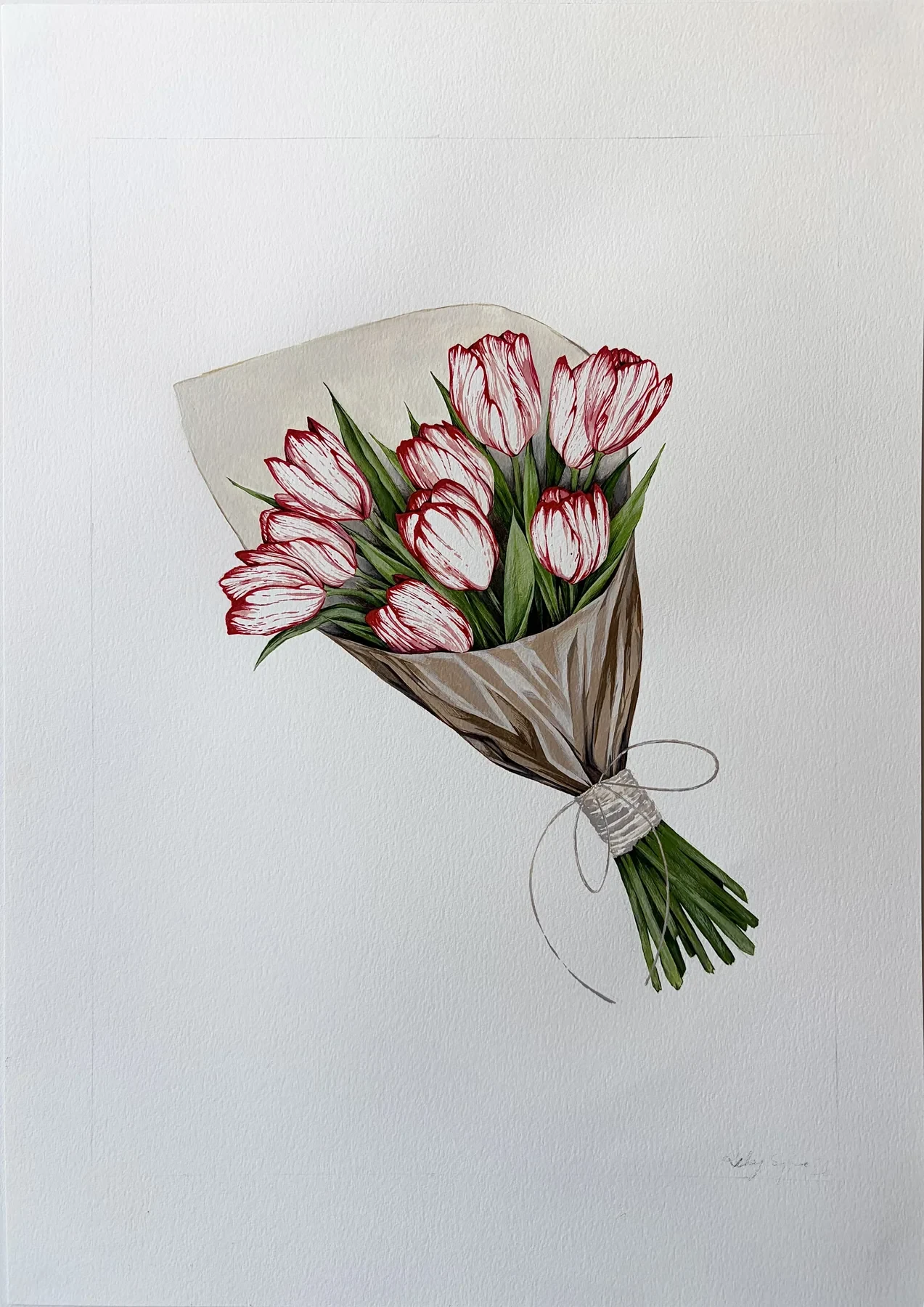 Painting 01, artwork by Ruby Smythe
